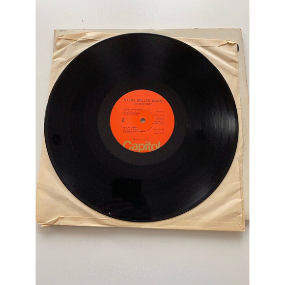 Steve Miller Band Anthology 1972 2 LP + Booklet Capitol Records 11114 EX - Picture 6 of 9